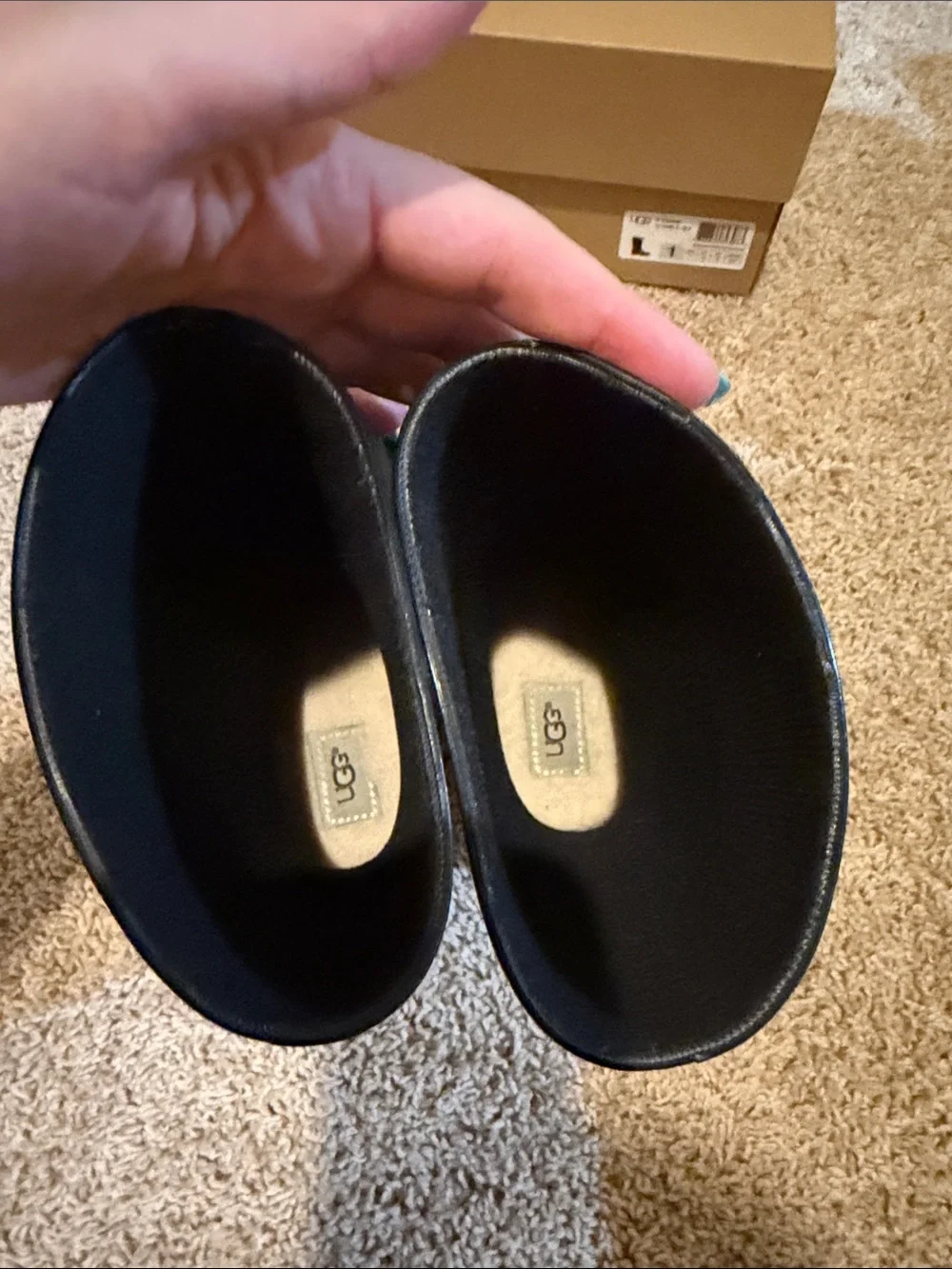 UGG waterproof glossy